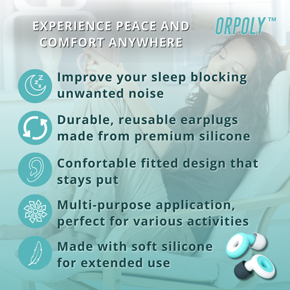 Orpoly™ SleepPods - Hearing Protection Earplugs