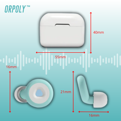 Orpoly™ SleepPods - Hearing Protection Earplugs